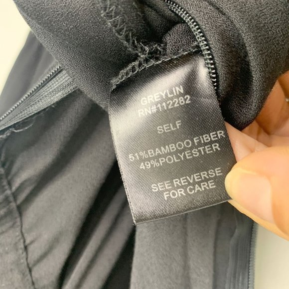 GREYLIN x Revolve Black Cece Sweetheart Cullote Jumpsuit Sz XS‎ - Picture 12 of 13